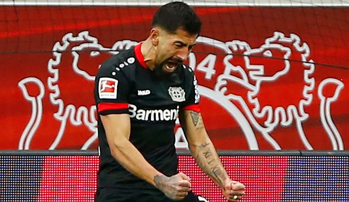 Kerem Demirbay erzielte in der ersten Hälfte einen Doppelpack für die Werkself.