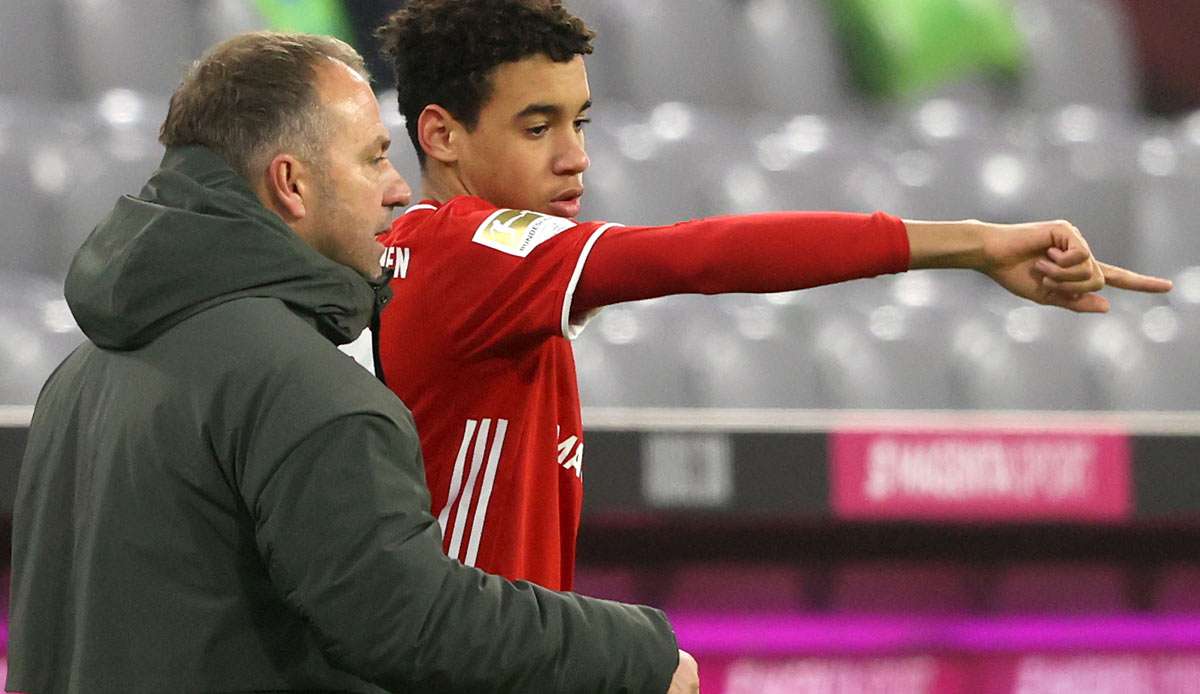Jamal Musiala kommt in dieser Saison immer wieder bei Hansi Flick zum Einsatz.
