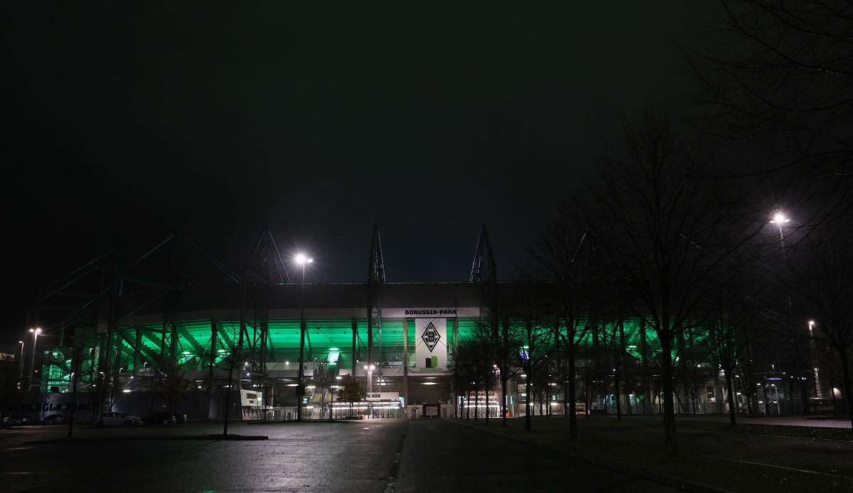 Der Borussia Park in Mönchengladbach bleibt im Achtelfinale der Champions League geschlossen