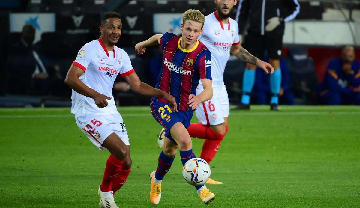 Im spanischen Pokal treffen der Ligavierte FC Sevilla und der Ligazweite FC Barcelona aufeinander.