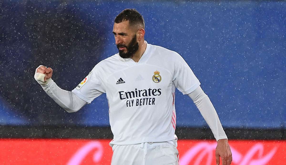 Benzema traf im Nachholspiel gegen Getafe.