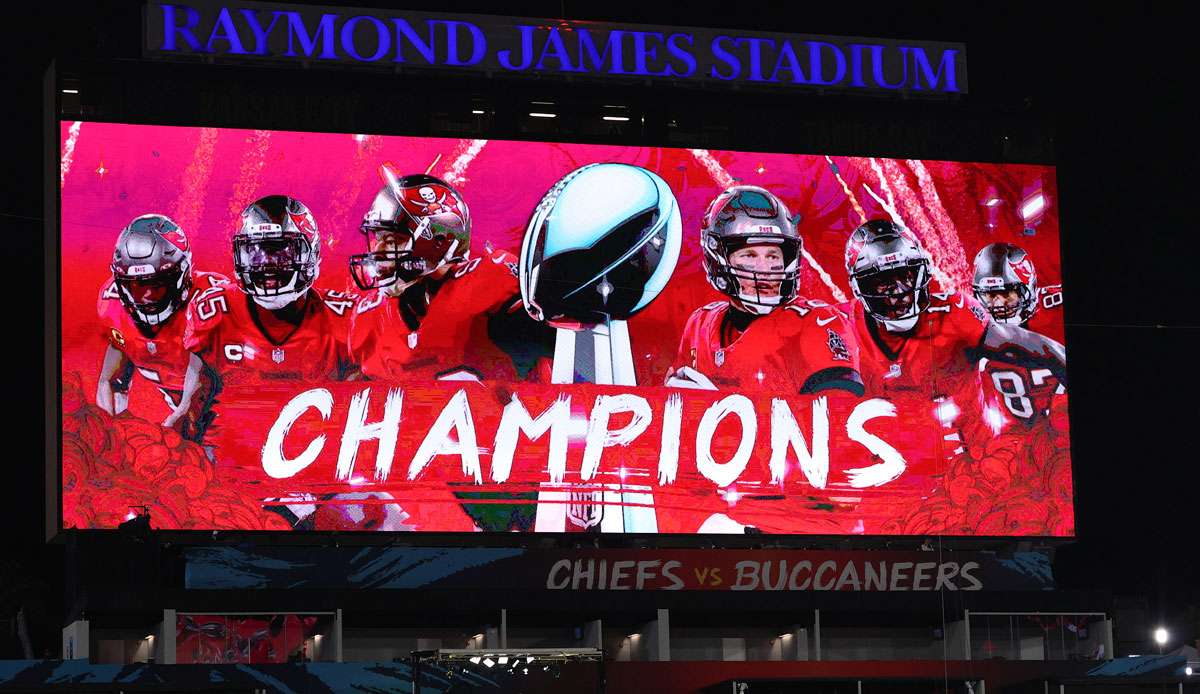 Die Tampa Bay Buccaneers haben Super Bowl LV gewonnen.