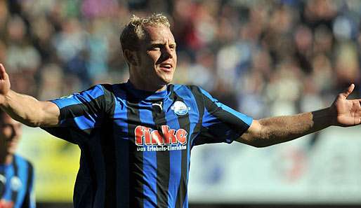 Frank Löning wechselte erst 2008 zum SC Paderborn