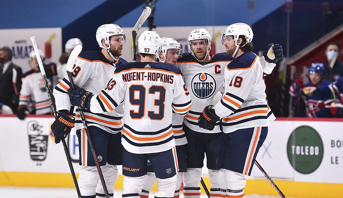 Die Edmonton Oilers belegen aktuell Rang drei in der North Division.