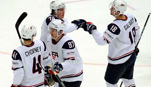 T.J. Oshie traf in der 42. Minute zum 3:0