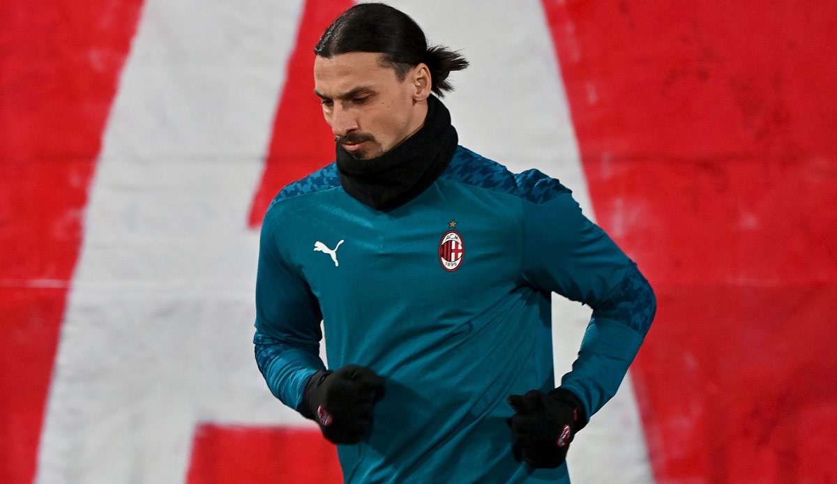 Zlatan Ibrahimovic und der AC Milan waren in der Europa League bei Roter Stern zu Gast.