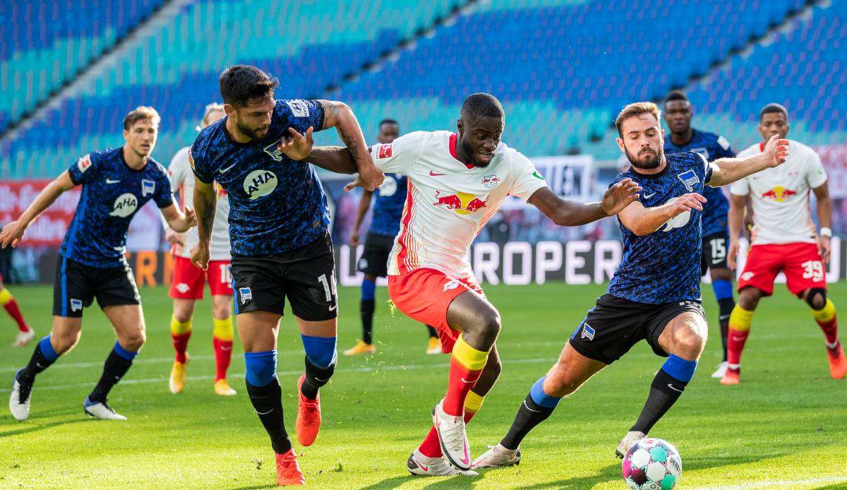Hertha BSC empfängt in der Bundesliga Bayern-Verfolger RB Leipzig