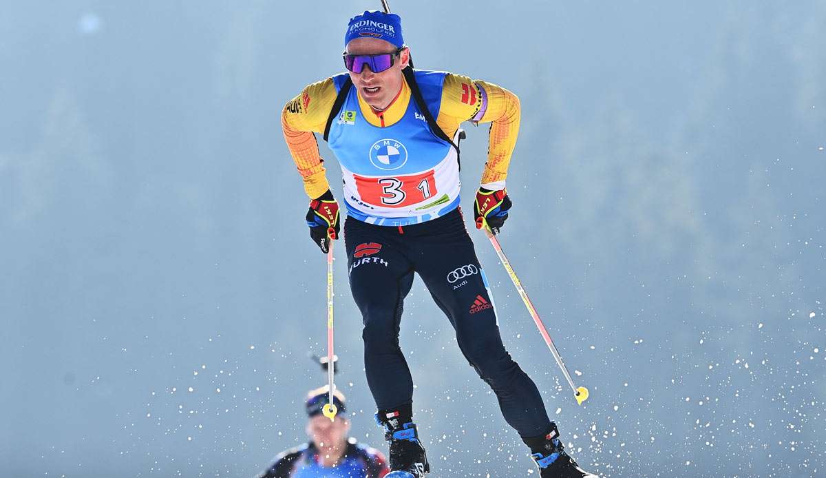 Erik Lesser brach auf der ersten Runde der Herrenstaffel völlig ein.