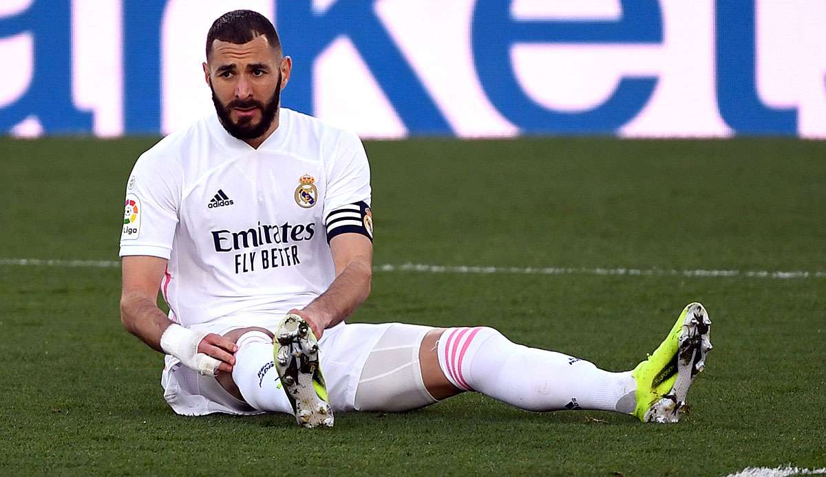 Karim Benzema verpasst das Achtelfinal-Hinspiel gegen Atalanta Bergamo.