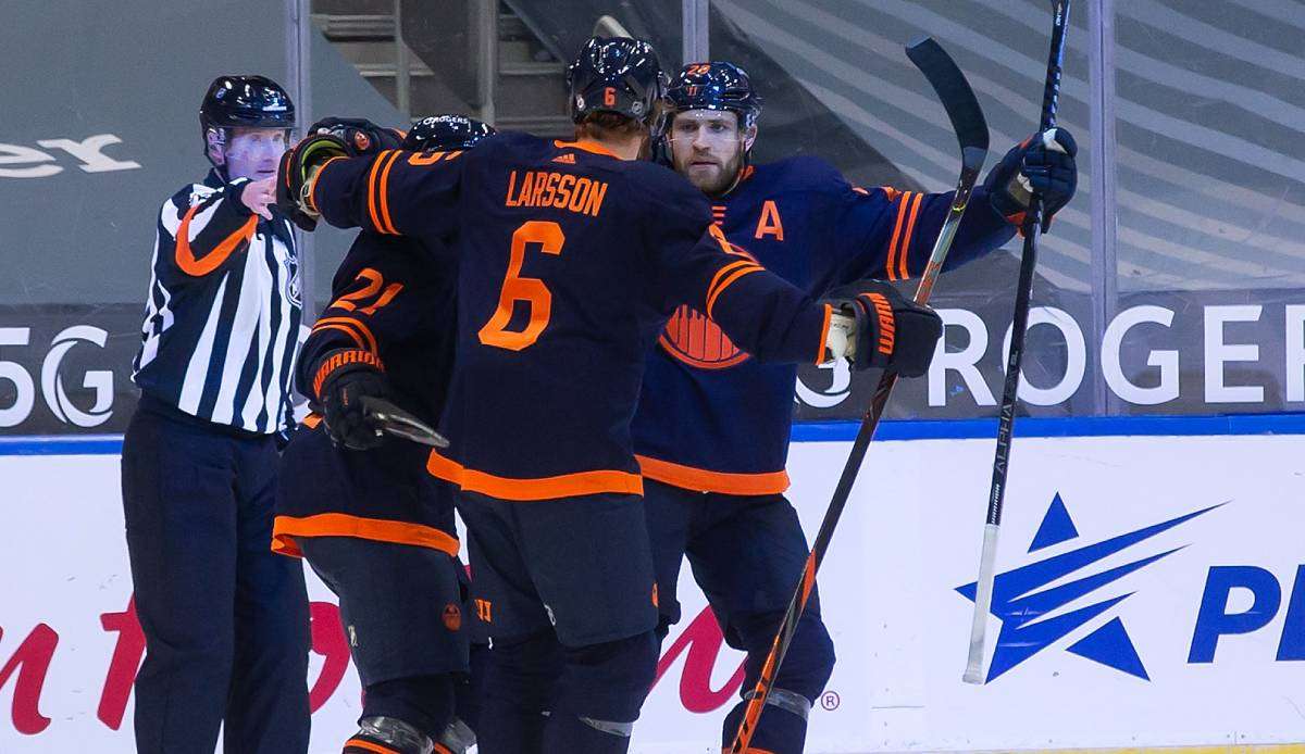 Leon Drasaitl und Dominik Kahun haben die Edmonton Oilers zum vierten Sieg in Serie geführt.