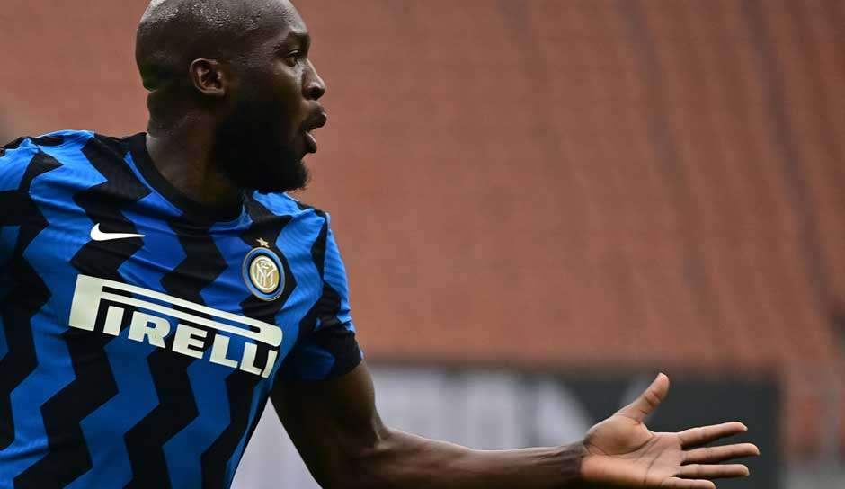 Romelu Lukaku spielt bei Inter Mailand groß auf.