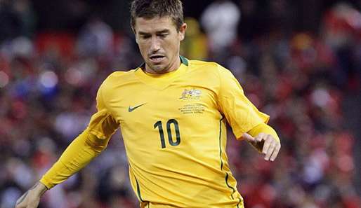 Harry Kewell bestritt bisher 45 Länderspiele für Australien und schoss 13 Tore