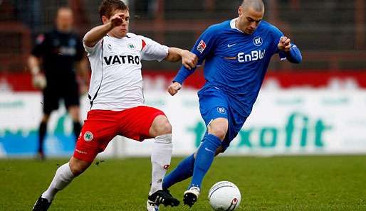 Timo Staffeldt (r.) kam bereits 1996 als Zwölfjähriger zum Karlsruher SC