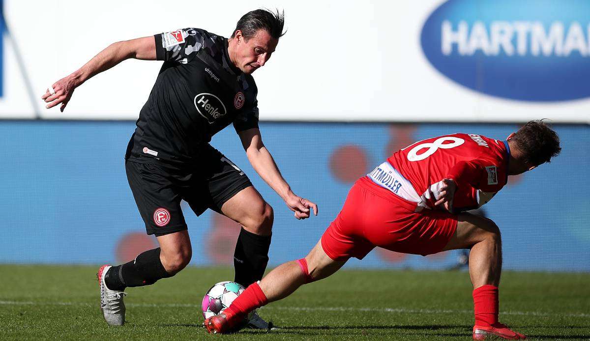 Fortuna Düsseldorf war am 23. Spieltag in Heidenheim zu Gast.