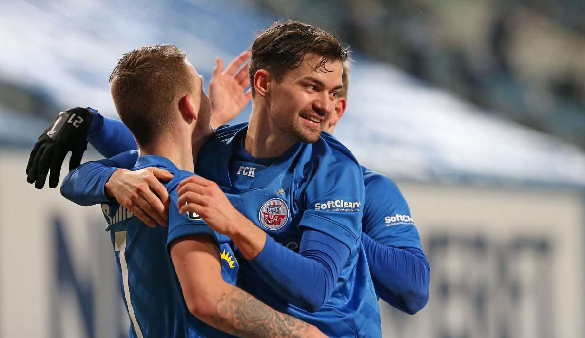 Hansa Rostock ist in der 3. Liga auf Aufstiegskurs.