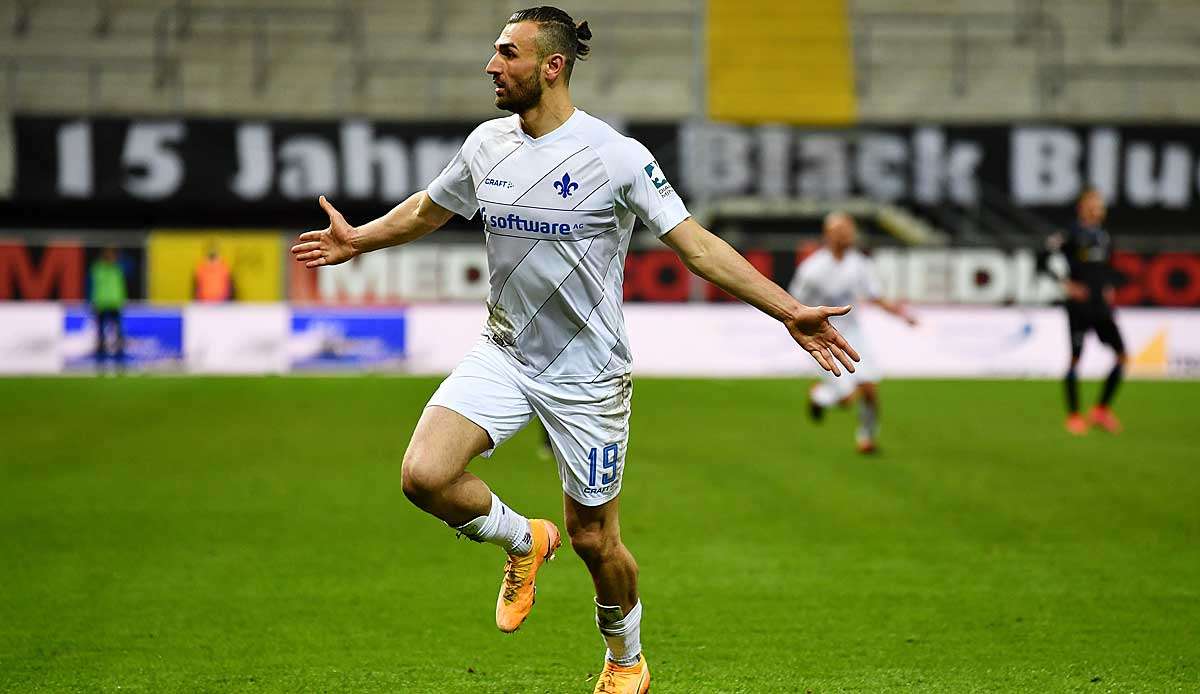 Doppelpack und Matchwinner: Serdar Dursun ist abermals die Lebensversicherung von Darmstadt 98.