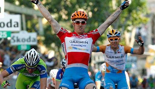 Tyler Farrar wurde 2004 US-amerikanischer Meister der U-23-Klasse