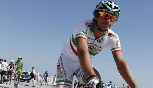 Filippo Pozzato holte beim Giro den ersten italienischen Tagessieg