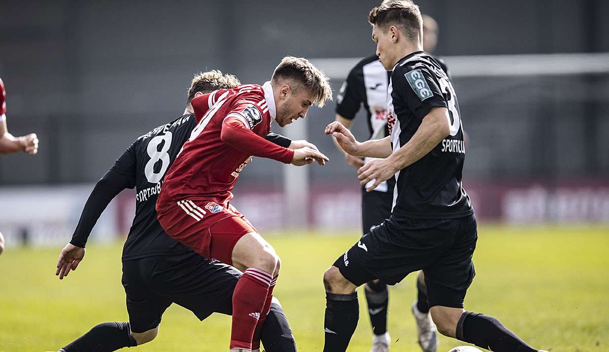 Der SC Verl durfte nach Rückstand noch gegen Unterhaching jubeln.