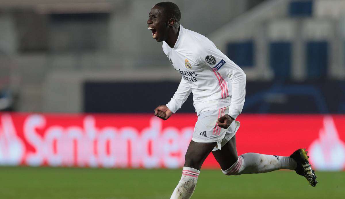 Ferland Mendy hat im Hinspiel das Siegtor gegen Atalanta Bergamo erzielt.