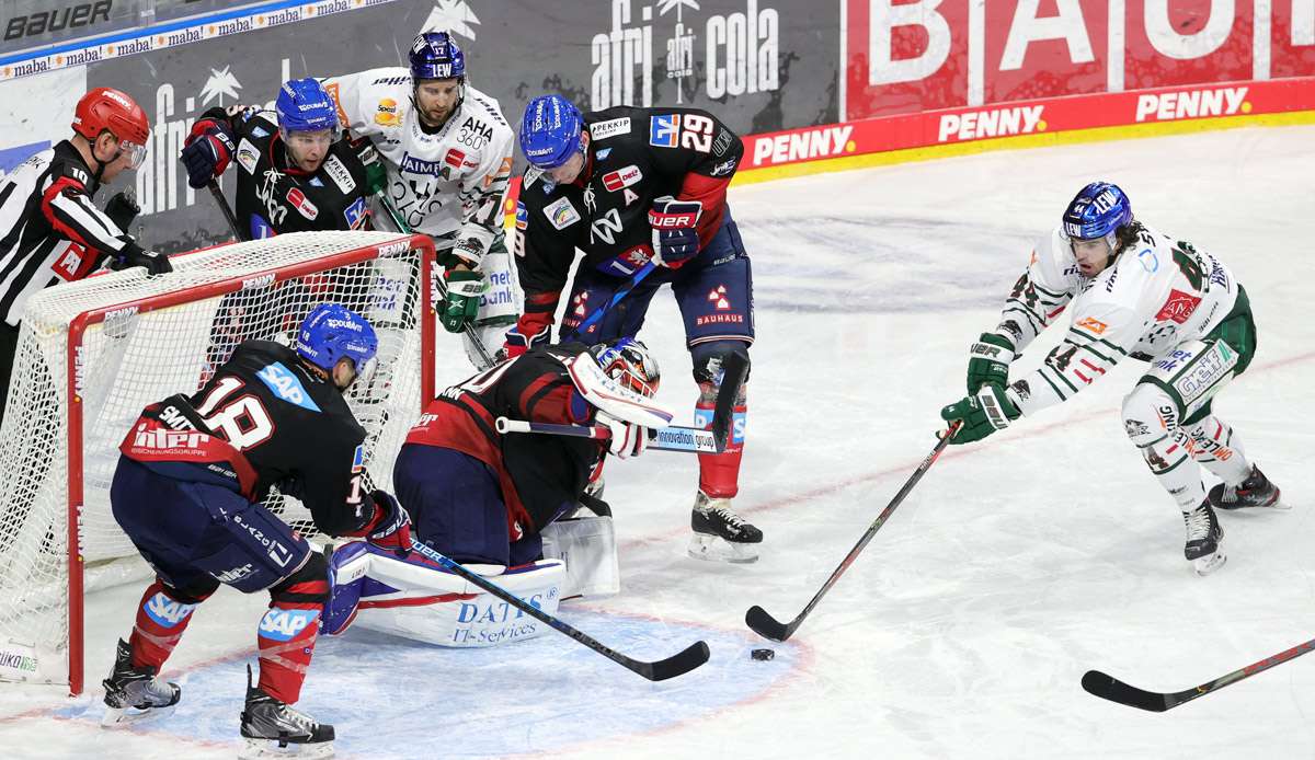 Die Adler Mannheim fuhren gegen die Augsburger Panther einen weiteren Sieg ein.