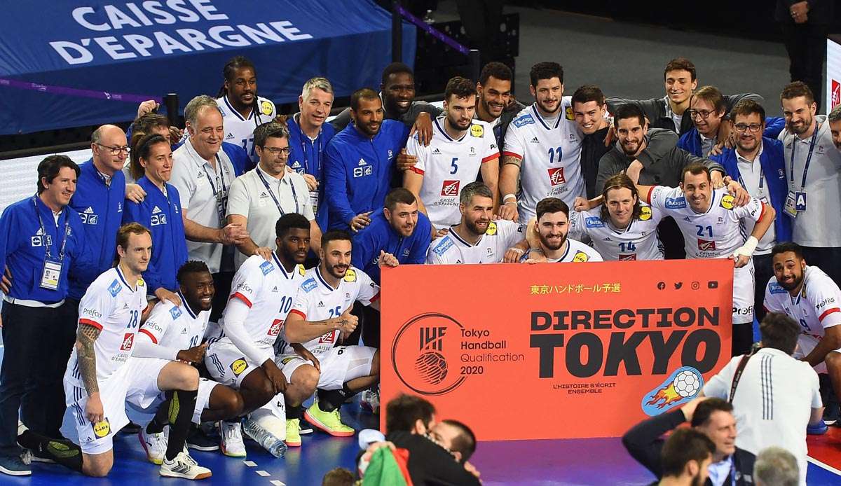 Frankreich spielt in Tokio um Olympia-Gold.