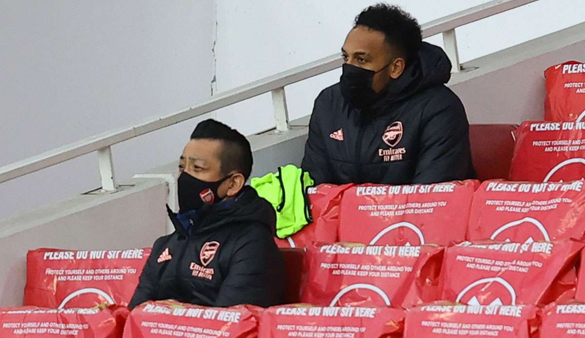 Trainer Mikel Arteta vom FC Arsenal hat Kapitän Pierre-Emerick Aubameyang aus disziplinarischen Gründen aus der Startelf für das Derby gegen Tottanham Hotspur (2:1) gestrichen.