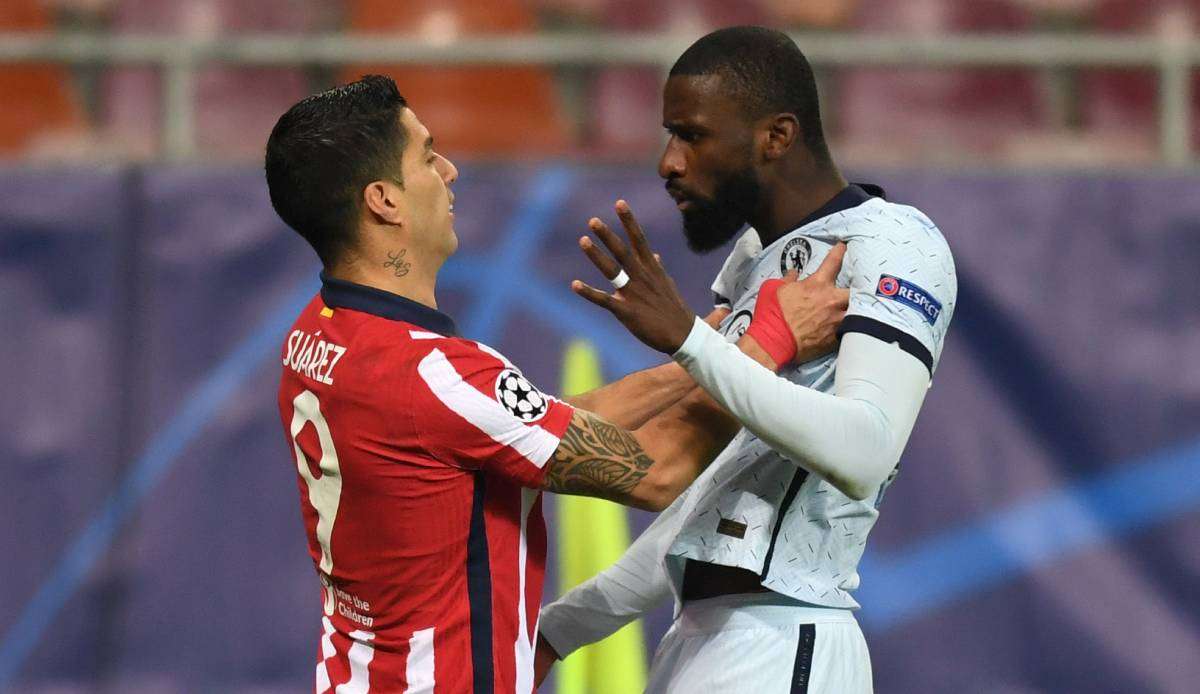 Das Hinspiel zwischen Atletico Madrid und dem FC Chelsea war eine umkämpfte Angelegenheit.