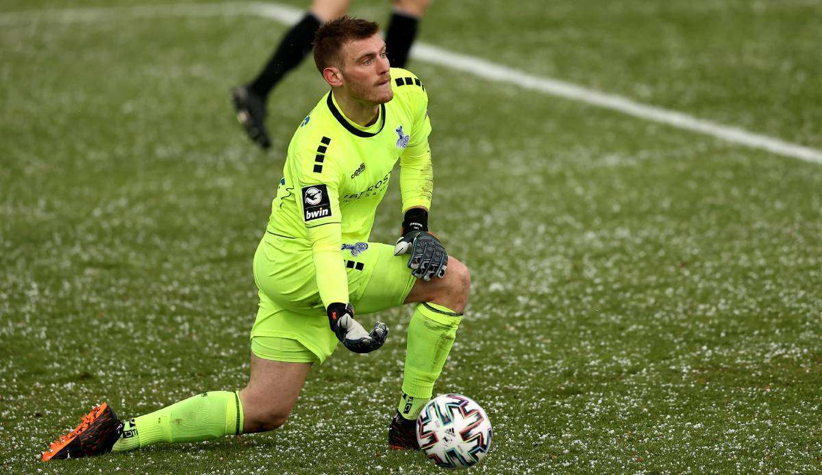 Leo Weinkauf will das Tor des MSV Duisburg heute leer halten.