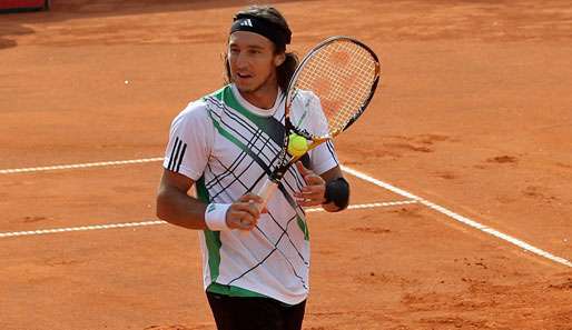 Juan Monaco rang beim World Team Cup Sam Querrey nieder