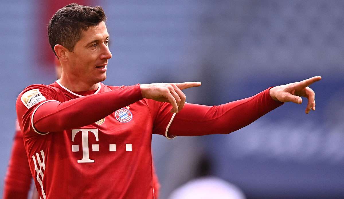 Robert Lewandowski jagt weiterhin Gerd Müllers Rekord von 40 Treffern in einer Bundesligasaison.