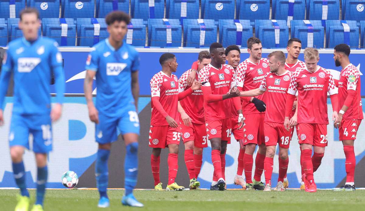 Mainz bejubelt einen Auswärtssieg in Hoffenheim.