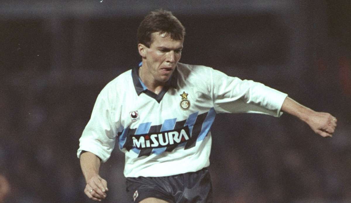 Lothar Matthäus spielte insgesamt vier Jahre für Inter Mailand.