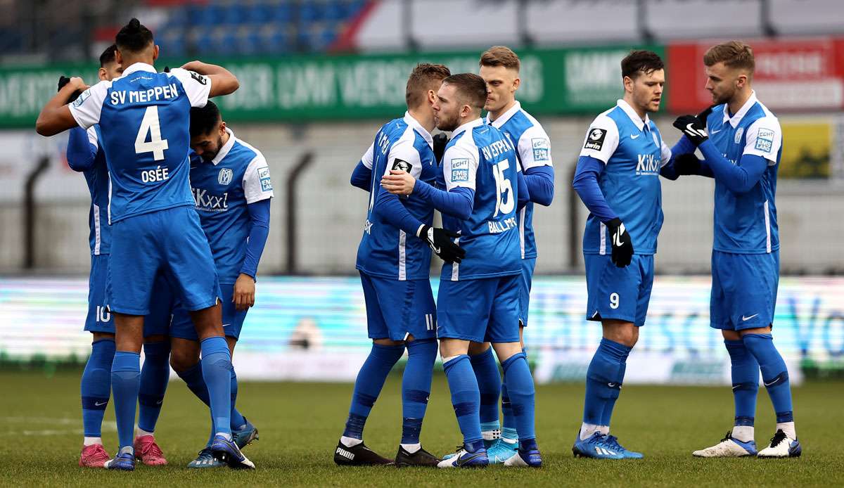 Der SV Meppen siegt gegen die Bayern-Amateure.
