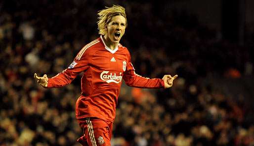 Fernando Torres schoss in dieser Saison für den FC Liverpool in 34 Pflichtspielen 23 Tore