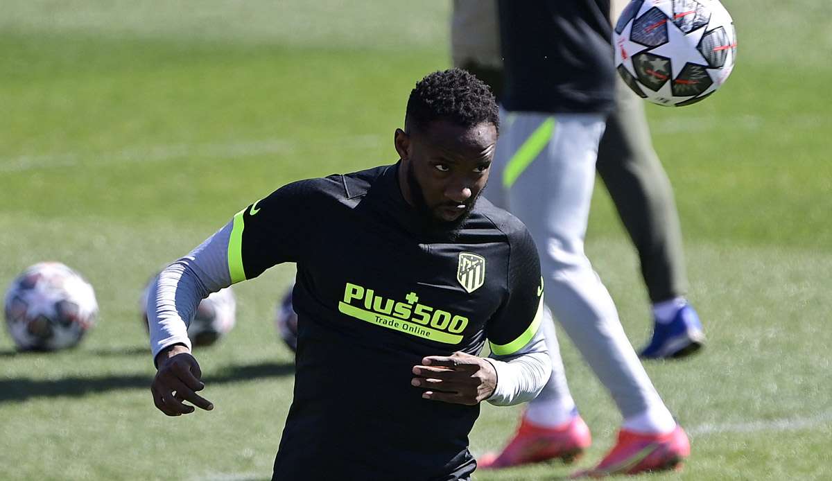 Moussa Dembele ist beim Training von Atletico Madrid zusammengebrochen.