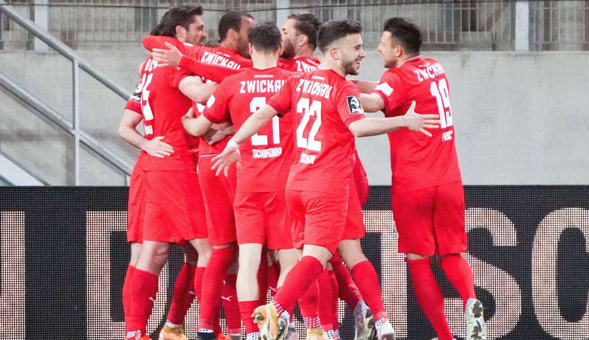 Der FSV Zwickau gewann die vergangenen drei Spiele.