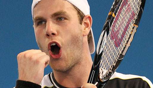 Julian Reister aus Hamburg gewinnt in Paris sein erstes Match überhaupt auf der Profi-Tour
