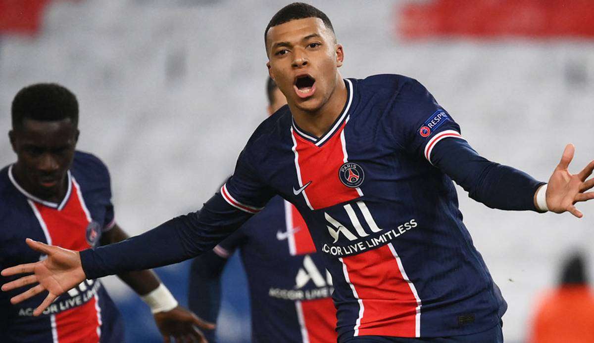 Kylian Mbappe steht noch bis 2022 bei PSG unter Vertrag.