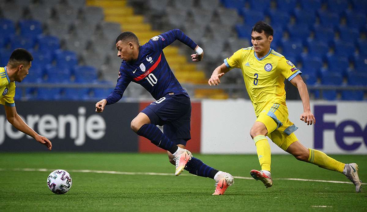 Kylian Mbappe trifft mit Frankreich auf Bosnien-Herzegowina.