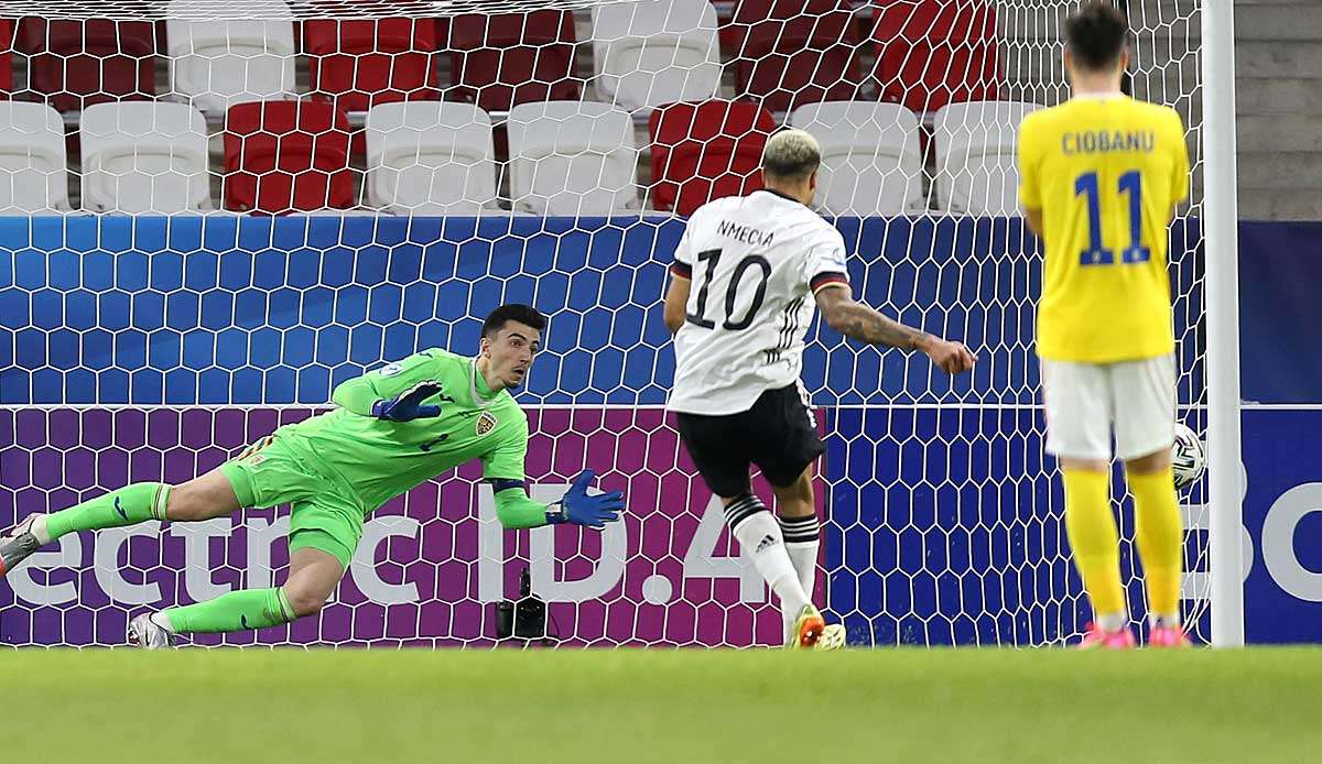 Ein Fehlschuss ohne Folgen: Lukas Nmecha vergab die Vorentscheidung im letzten EM-Gruppenspiel gegen Rumänien.