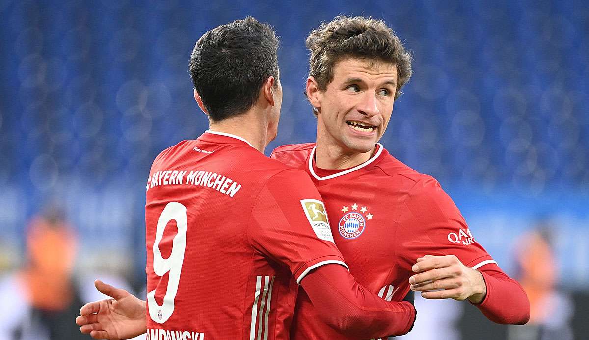 Müller bedauert den Ausfall von Lewandowski.