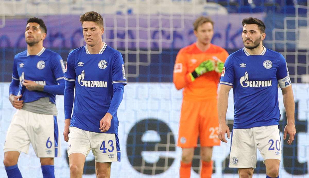 Omar Mascarell, Matthew Hoppe und Sead Kolasinac (vorn, v.l.): Wer spielt in der nächsten Saison noch für Schalke?