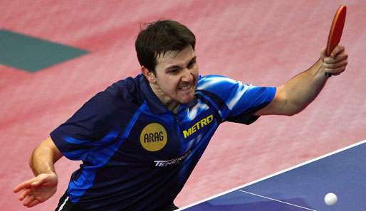 Timo Boll führt das deutsche Team in Richtung Viertelfinale