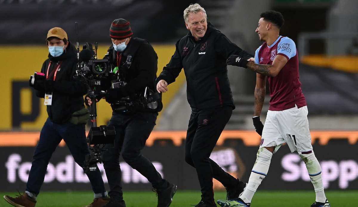 West Ham gewann mit 3:2 gegen die Wolves.