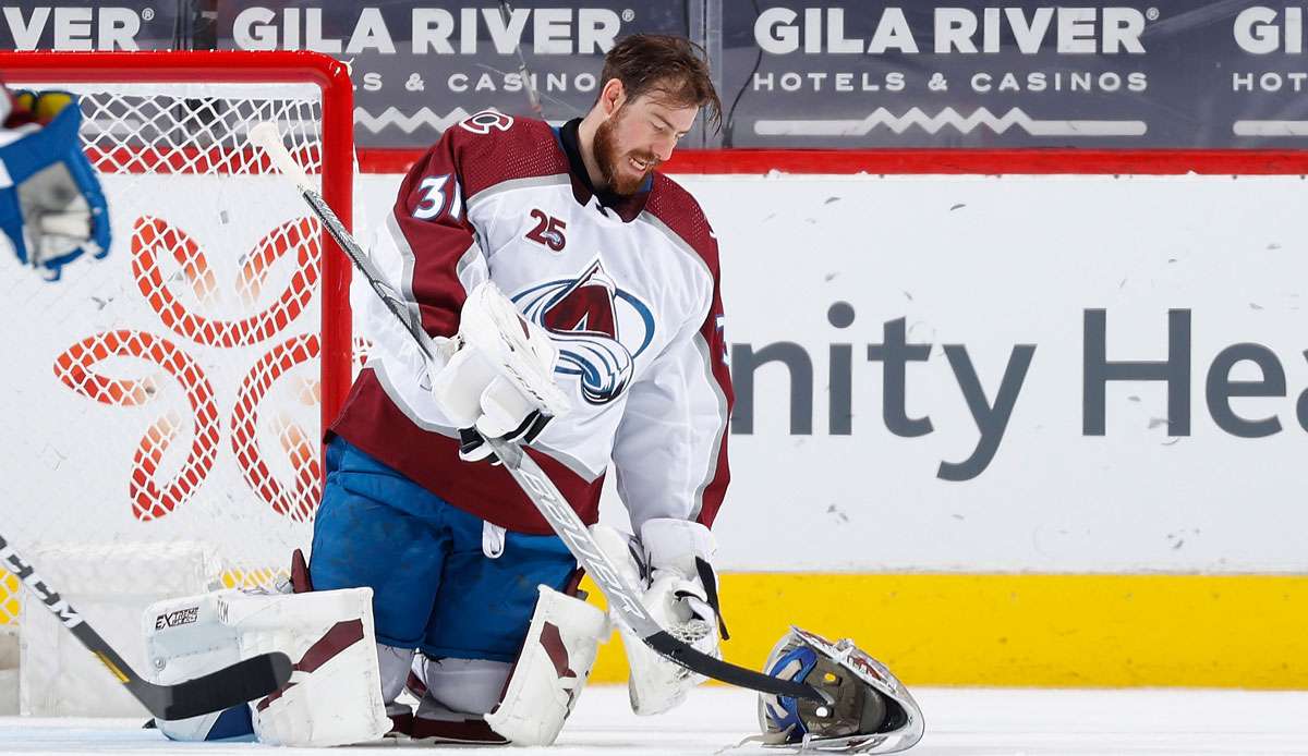 Philipp Grubauer von den Colorado Avalanche.