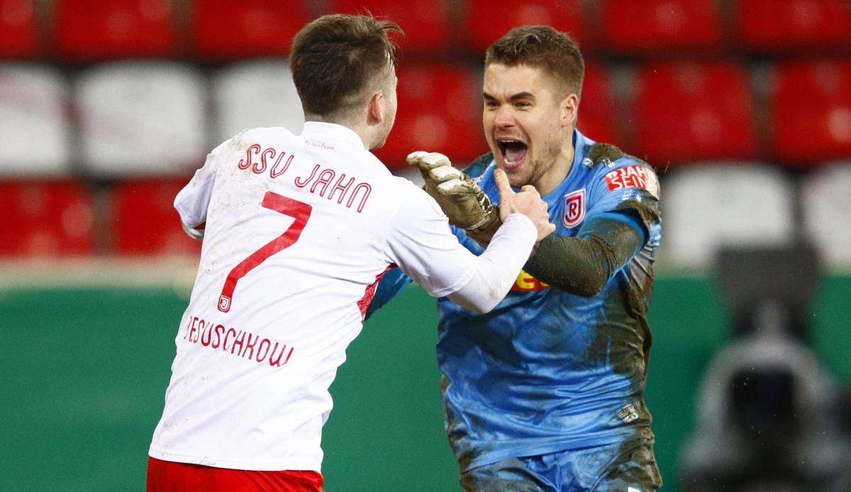 Jahn Regensburg schaltete im Achtelfinale den 1. FC Köln aus.