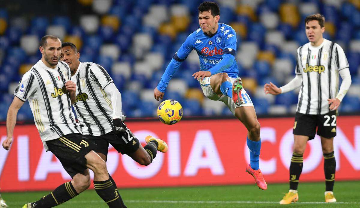 Juventus Turin empfängt den SSC Neapel zu einem Nachholspiel.