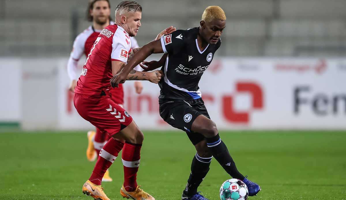 Die Arminia empfängt heute den SC Freiburg.