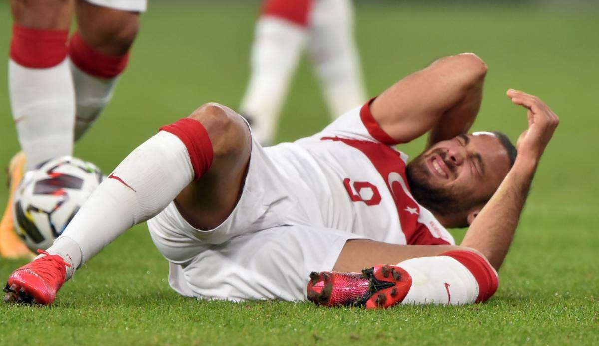 Cenk Tosun hat sich am Knie verletzt und fällt für die EM aus.